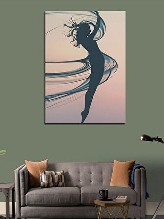 Kanvas Tablo Dansçı Kız