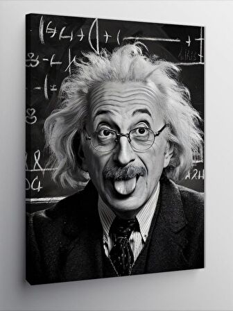 Kanvas Tablo Albert Einstein