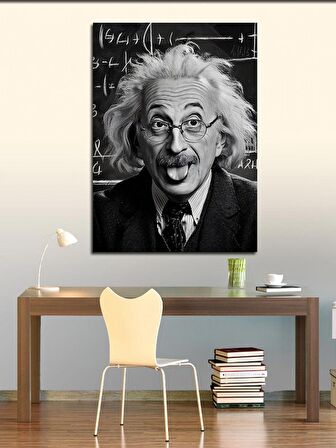 Kanvas Tablo Albert Einstein