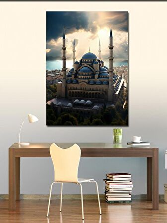 Kanvas Tablo Cami Manzarası
