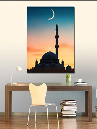 Kanvas Tablo Ay Ve Cami