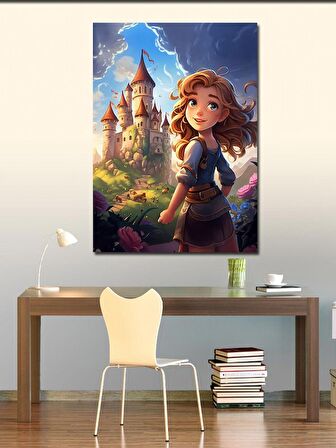 Kanvas Tablo Şato Ve Kız Çocuğu