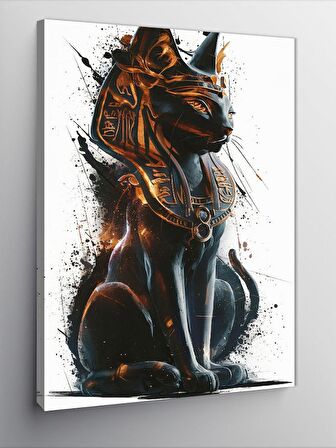 Kanvas Tablo Mısırlı Kedi