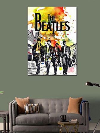 Kanvas Tablo The Beatles Müzik Grubu