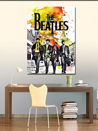 Kanvas Tablo The Beatles Müzik Grubu