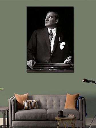 Kanvas Tablo Mustafa Kemal Atatürk