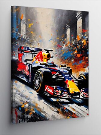 Kanvas Tablo Formula 1 Aracı