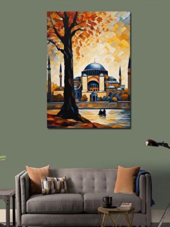 Kanvas Tablo Soyut Ayasofya Camii