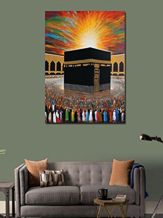Kanvas Tablo Kabe Gün Batımı