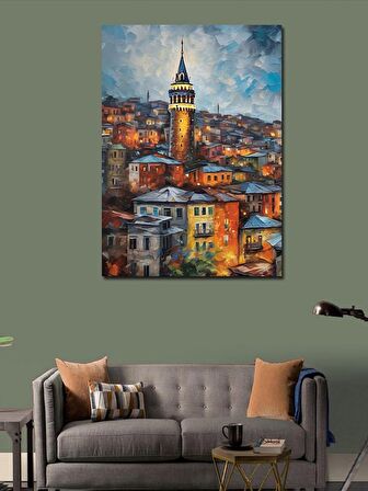 Kanvas Tablo İstanbul Manzaralı