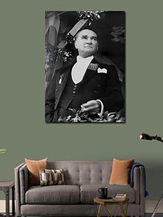 Kanvas Tablo Mustafa Kemal Atatürk