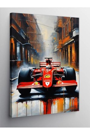 Kanvas Tablo Formula 1