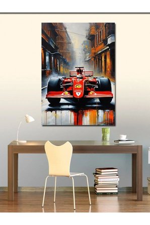 Kanvas Tablo Formula 1