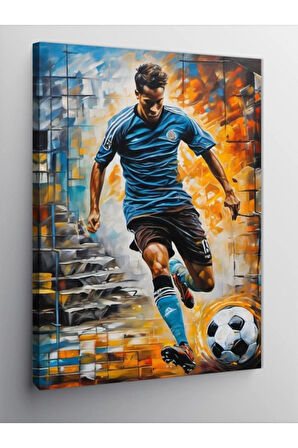 Kanvas Tablo Futbol Temalı