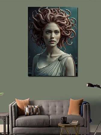 Kanvas Tablo Medusa