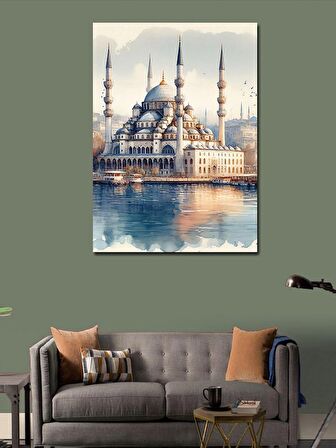 Kanvas Tablo İstanbul Eminönü Camii