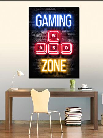 Kanvas Tablo Gamer Temalı