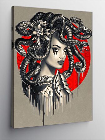 Kanvas Tablo Medusa