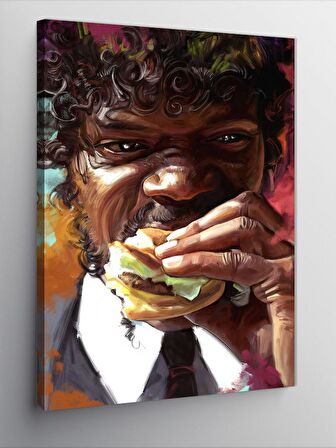 Kanvas Tablo Pulp Fiction Jules Winnfield