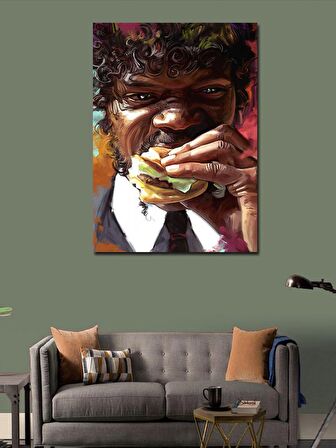 Kanvas Tablo Pulp Fiction Jules Winnfield