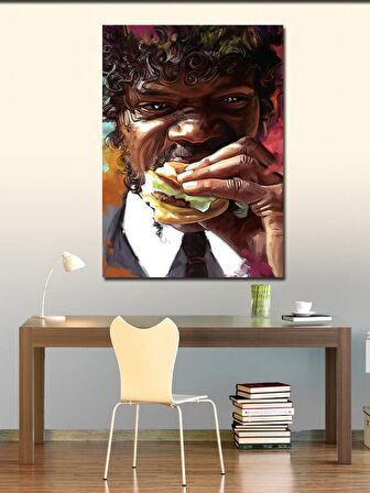 Kanvas Tablo Pulp Fiction Jules Winnfield
