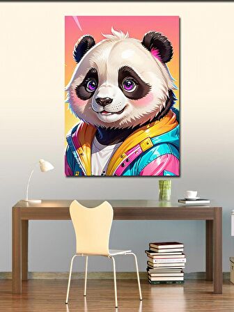 Kanvas Tablo Sevimli Panda
