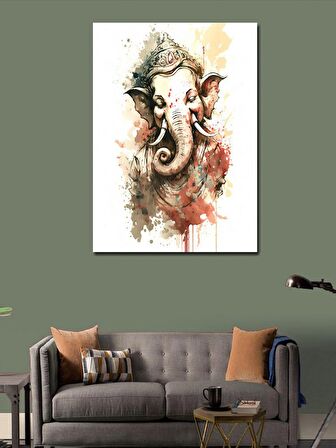 Kanvas Tablo Ganesha