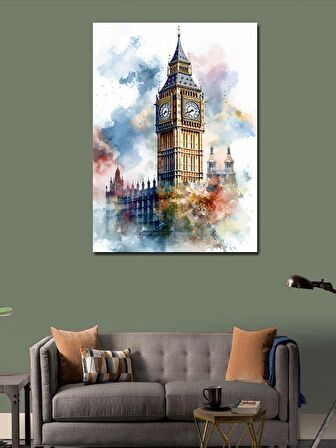 Kanvas Tablo Big Ben Kulesi