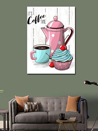 Kanvas Tablo Kahve Ve Cupcake