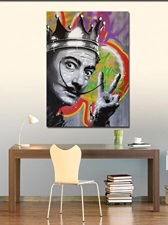 Kanvas Tablo Salvador Dali Pop Art
