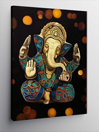 Kanvas Tablo Ganesha Geneşa