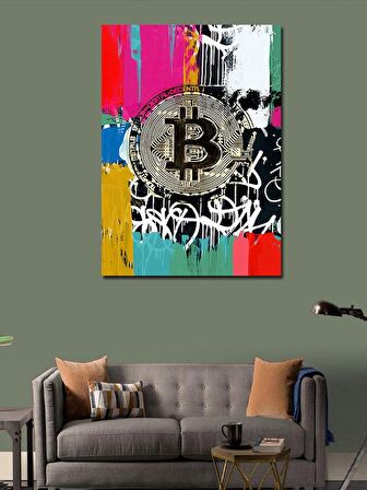 Kanvas Tablo Bitcoin