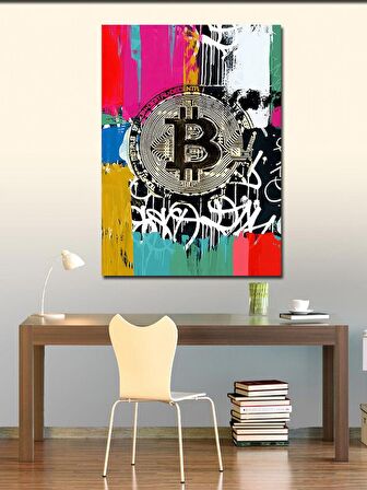 Kanvas Tablo Bitcoin