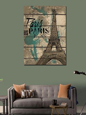 Kanvas Tablo Paris Eyfel Kulesi