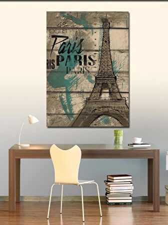 Kanvas Tablo Paris Eyfel Kulesi