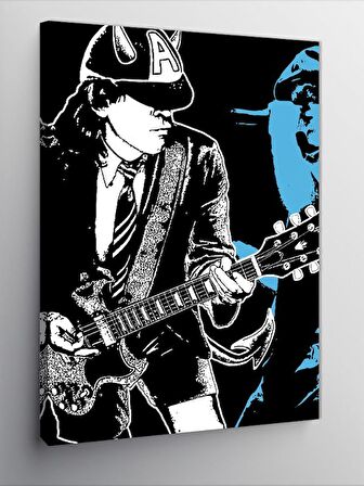 Kanvas Tablo Ac Dc Angus Young