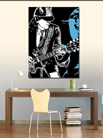 Kanvas Tablo Ac Dc Angus Young