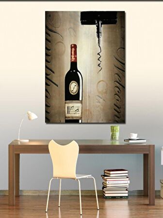 Kanvas Tablo Kırmızı Şarap
