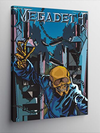 Kanvas Tablo Megadeth