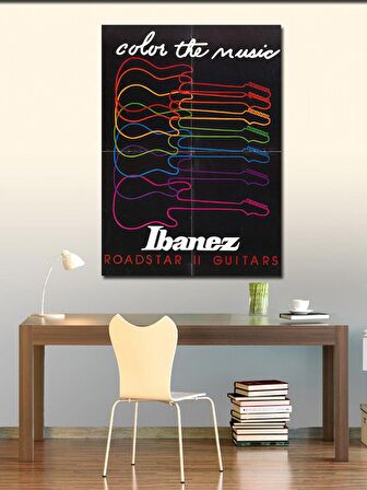 Kanvas Tablo İbanez Elektro Gitar