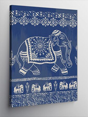 Kanvas Tablo Hindistanda Fil