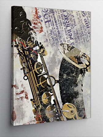 Kanvas Tablo Jazz Zamanı