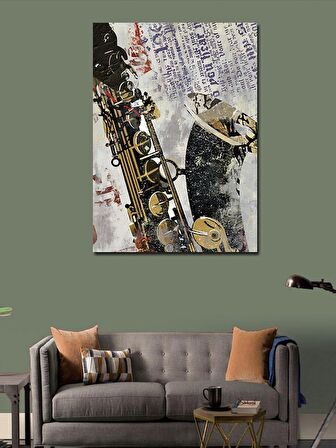 Kanvas Tablo Jazz Zamanı