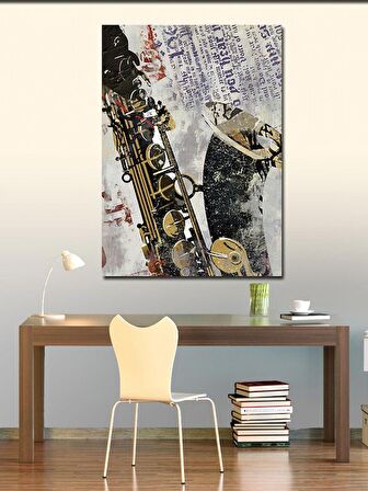Kanvas Tablo Jazz Zamanı
