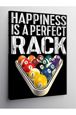 Kanvas Tablo Bilardo Temalı