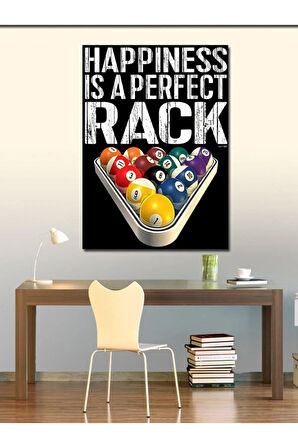 Kanvas Tablo Bilardo Temalı