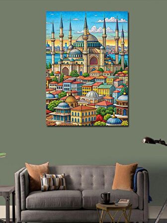 Kanvas Tablo Tarihi Cami