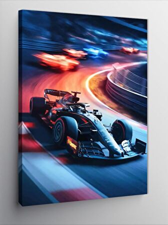 Kanvas Tablo Formula 1 Yarışı