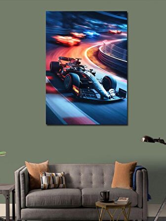 Kanvas Tablo Formula 1 Yarışı