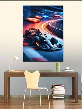 Kanvas Tablo Formula 1 Yarışı